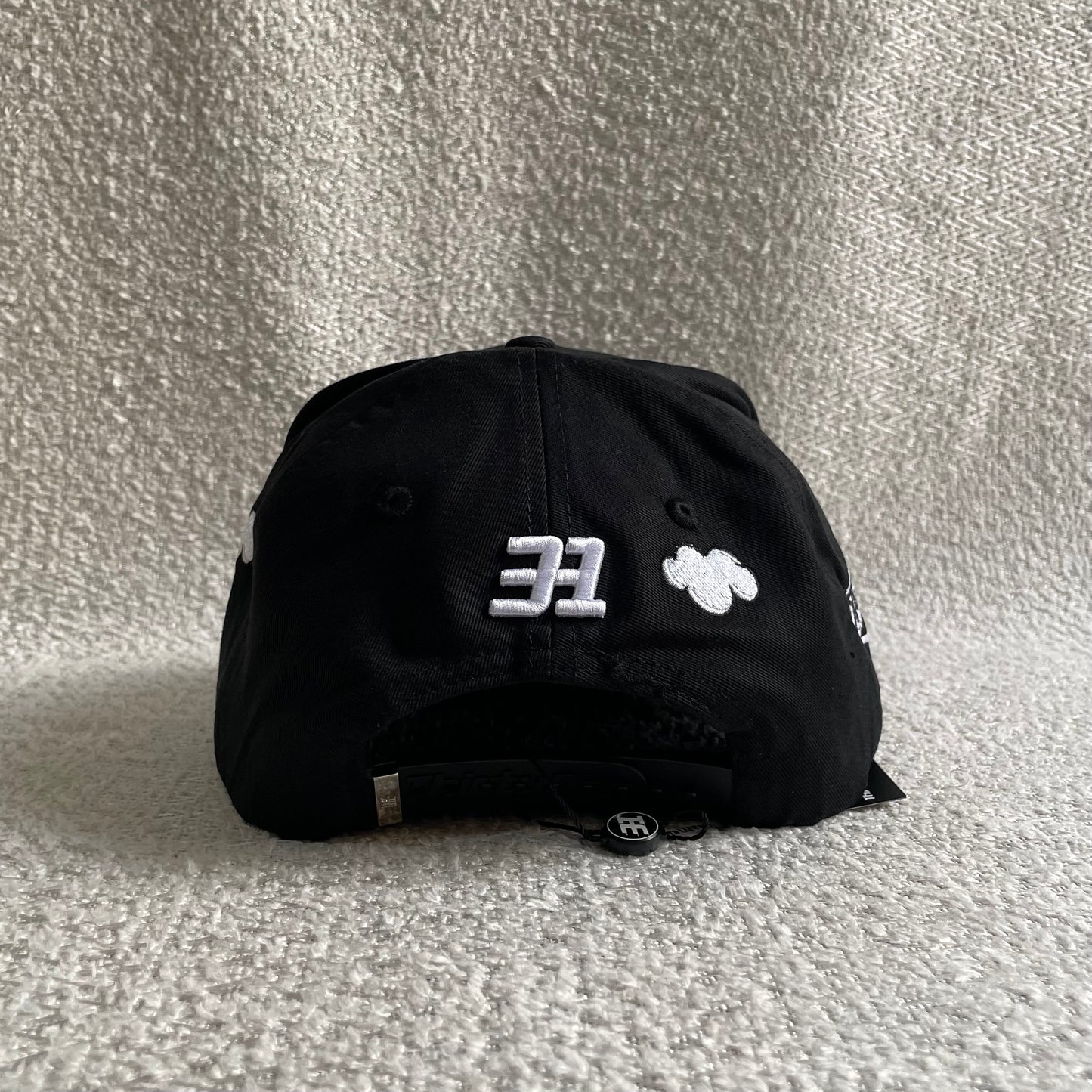 31 Hats LA monet clouds black