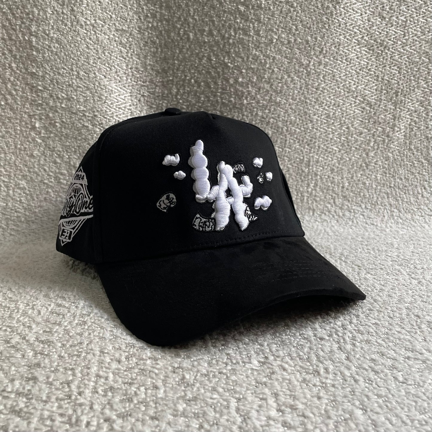 31 Hats LA monet clouds black
